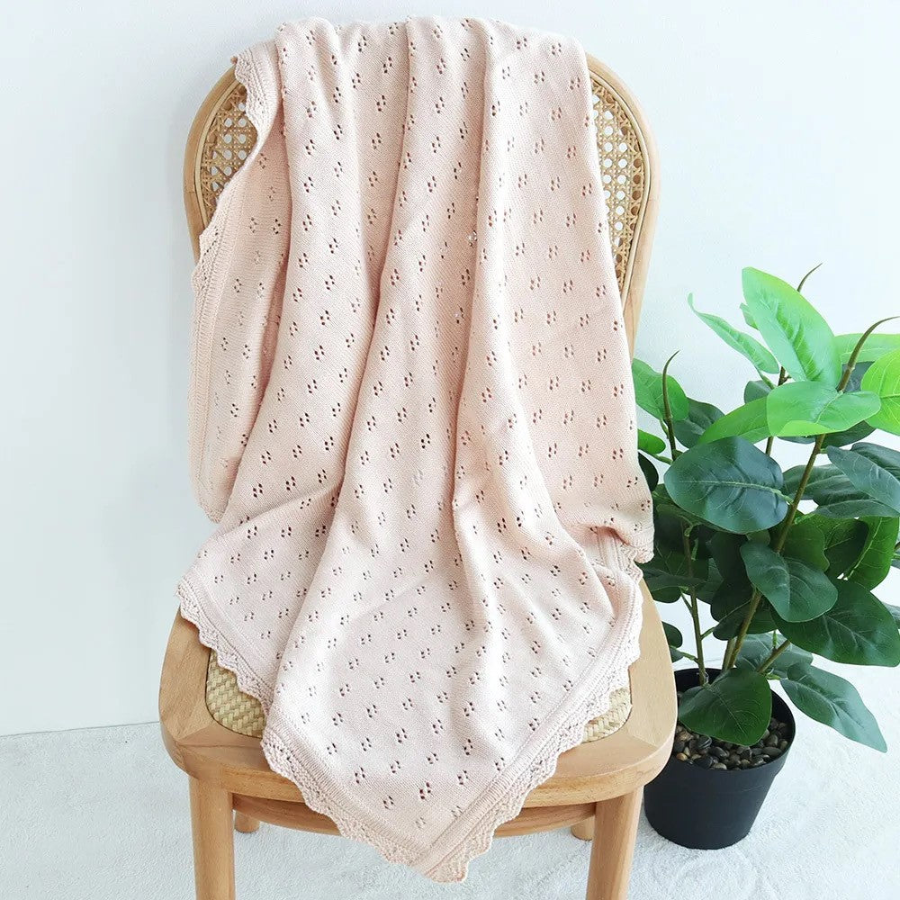 Strawberry Cream Dottie Blanket image 1