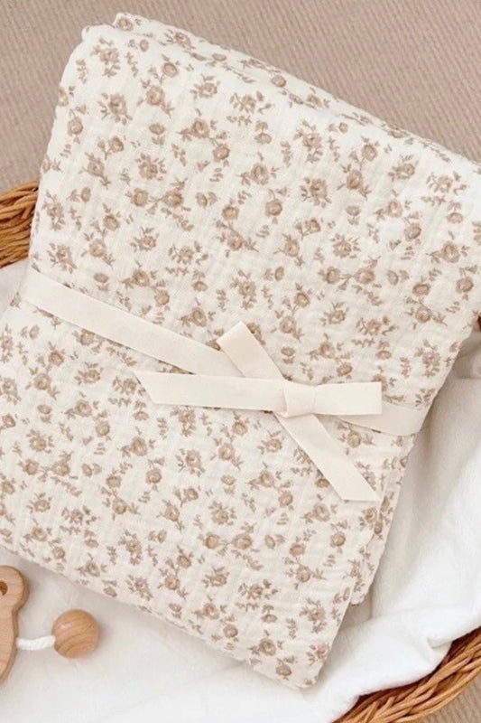 King Single Fitted Sheet with matching Pillowcase - Country Garden image 0