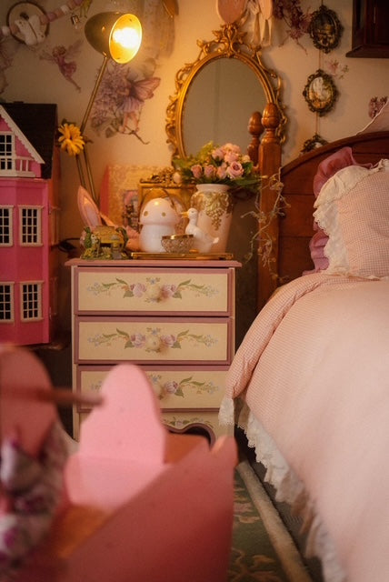 Blush Gingham Dreams Quilt Set - available in Cot & Single sizes