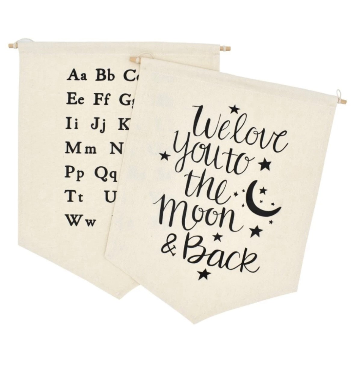 To The Moon And Back Wall Banner image 1