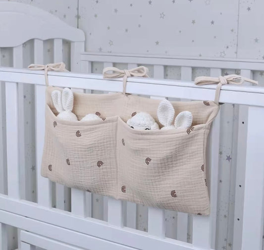 Rainbow Cot Storage Organiser Pocket image 0