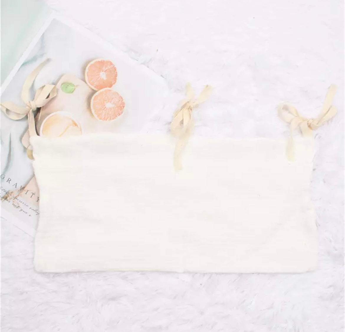 Snow White Cot Storage Organiser Pocket image 1