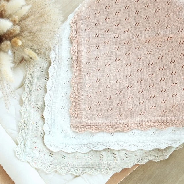 Strawberry Cream Dottie Blanket image 2