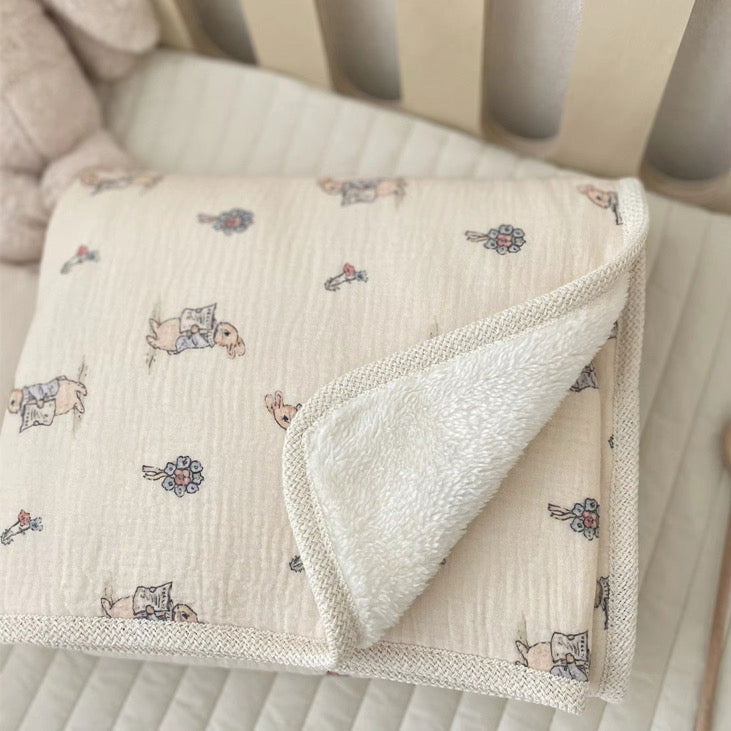 Bunny Fleece Blanket
