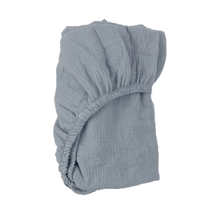 Cot Fitted Sheet - Blue Bell image 3