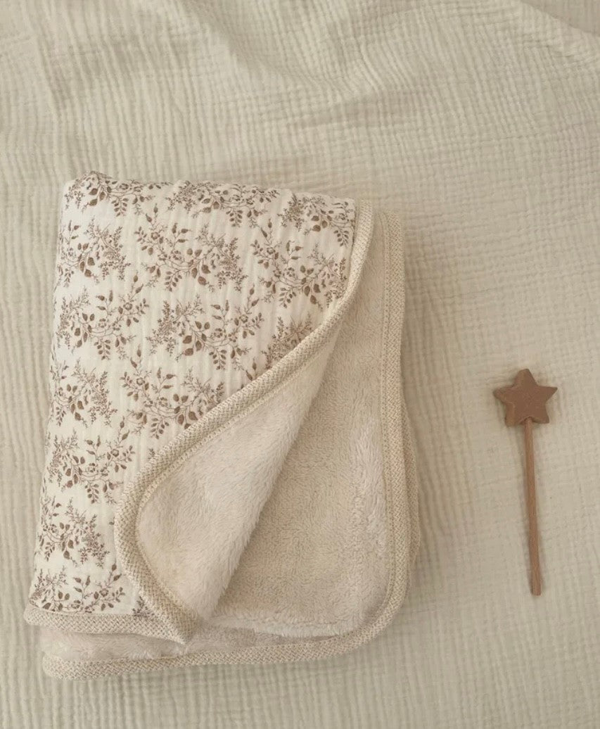 Autumn Vintage Fleece Blanket image 1