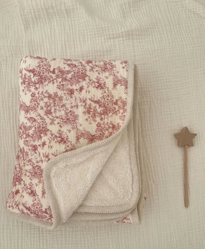 Ruby Vintage Fleece Blanket image 0