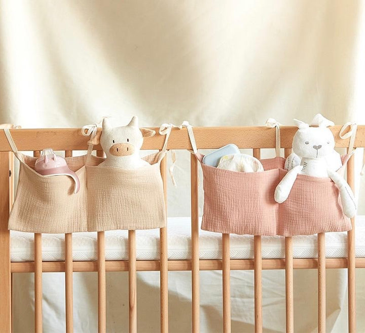 Cream Cot Storage Organiser Pocket image 0