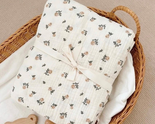 Vintage Rose Blanket image 0