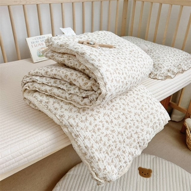 Country Garden Quilt Set - available in Cot, Single & Double sizes image 3