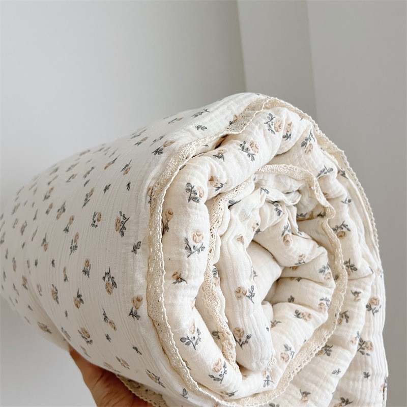 Vintage Rose Quilt Set - available in Cot, Single & Double sizes image 2